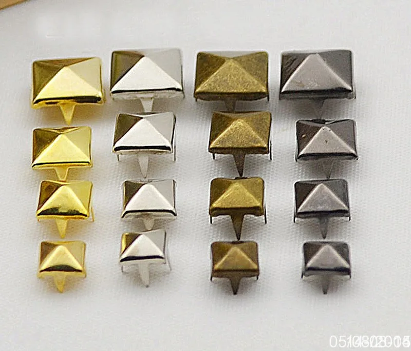 gkdijFx777HOT ON SALE!!bulk1000pcs/lot 10mm golden square rivet AIB apply to DIY accessories | Дом и сад