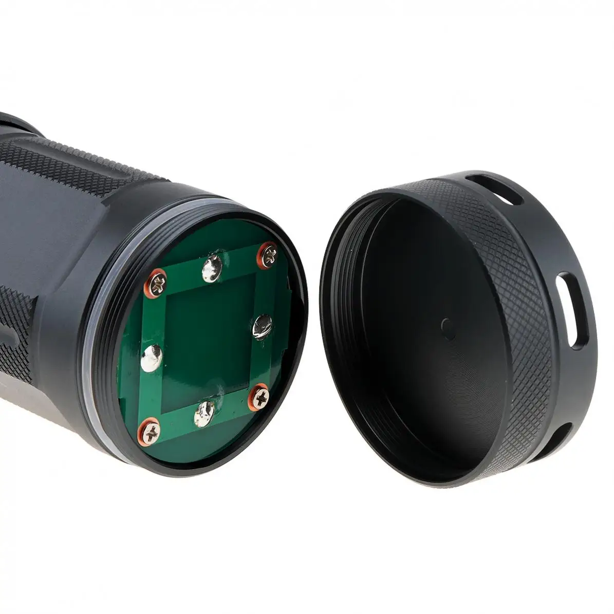 Precio Linterna De Aleación De Aluminio Con 4 Modos De Luz Y Cable USB De CC + Bolsita, 15 XM-T6 LED, 8000 Lúmenes, Resistente Al Agua IP65