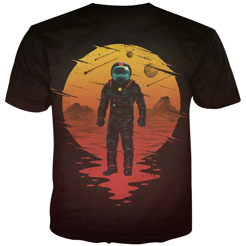 YOUTHUP Новое поступление мужские футболки с 3d принтом летние короткими рукавами