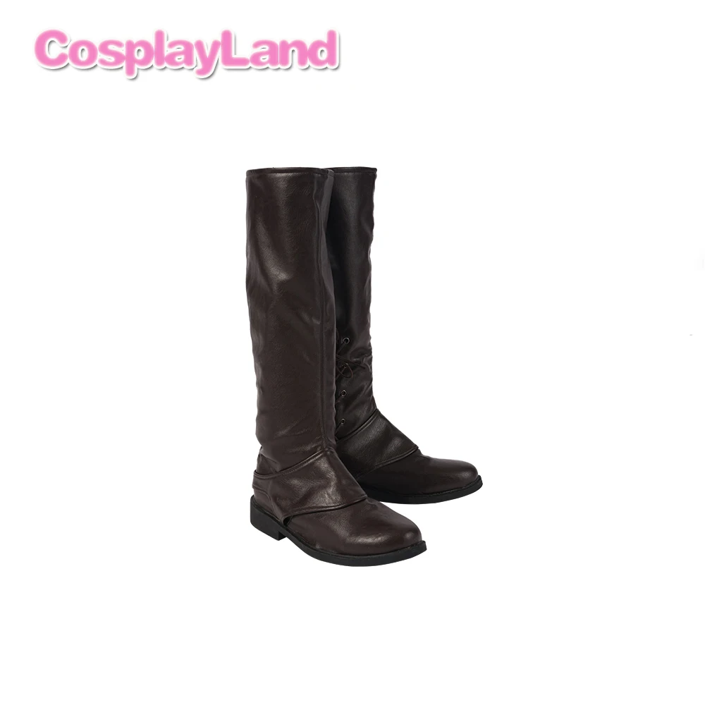 Arya Stark/костюм для косплея; наряд на Хэллоуин; женские костюмы на заказ; Игра престолов; Сезон 8; Winterfell Stark; ботинки; пальто