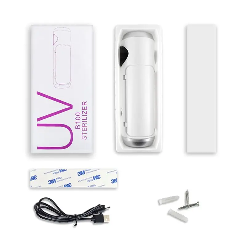 

USB Charging UV Light Ultraviolet Tooth brush Sanitizer Toothbrush Holder Automatic Toothpaste Squeezers Dispenser Home Bathroom