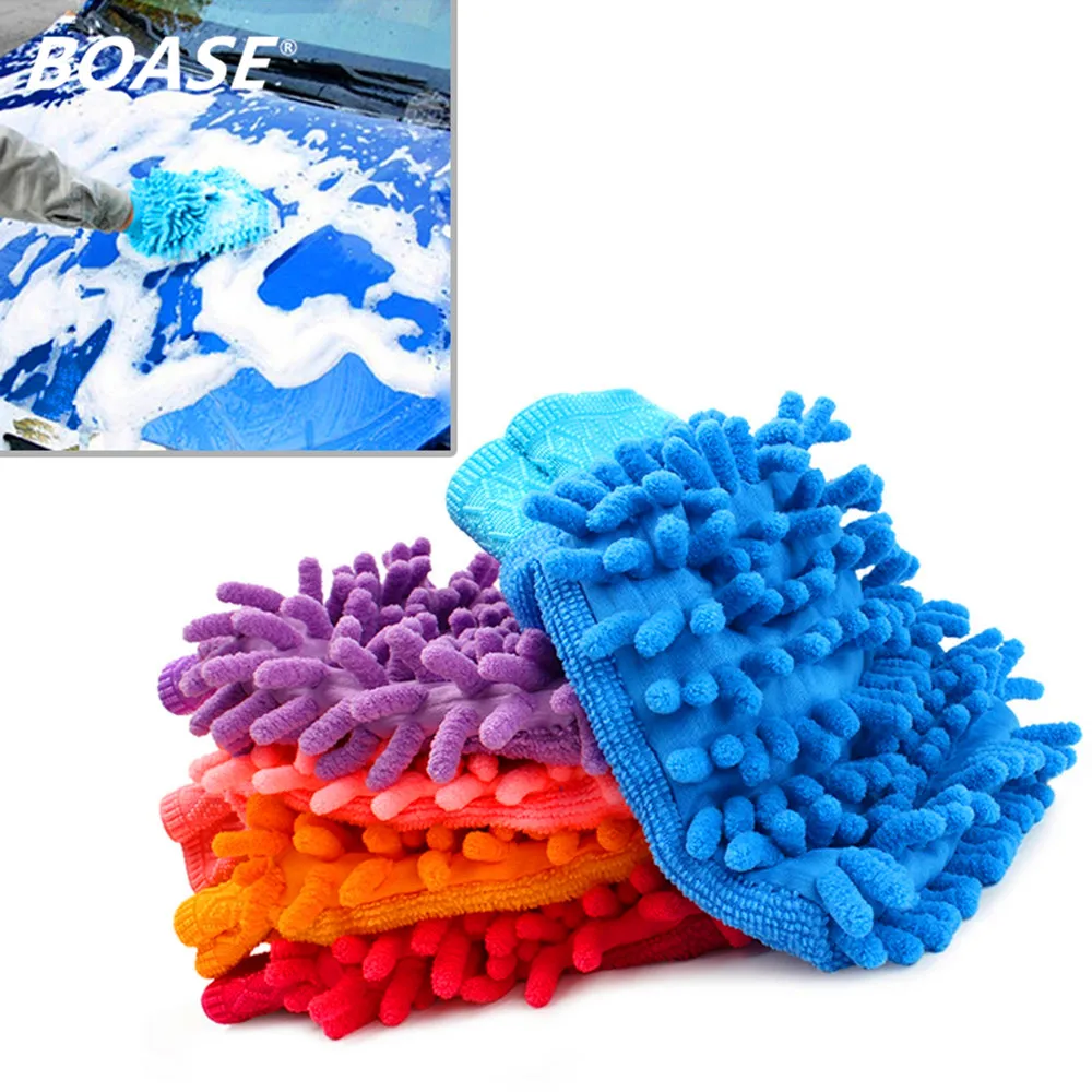 Высококачественная перчатка из микрофибры для мытья автомобиля|Скребок льда| |