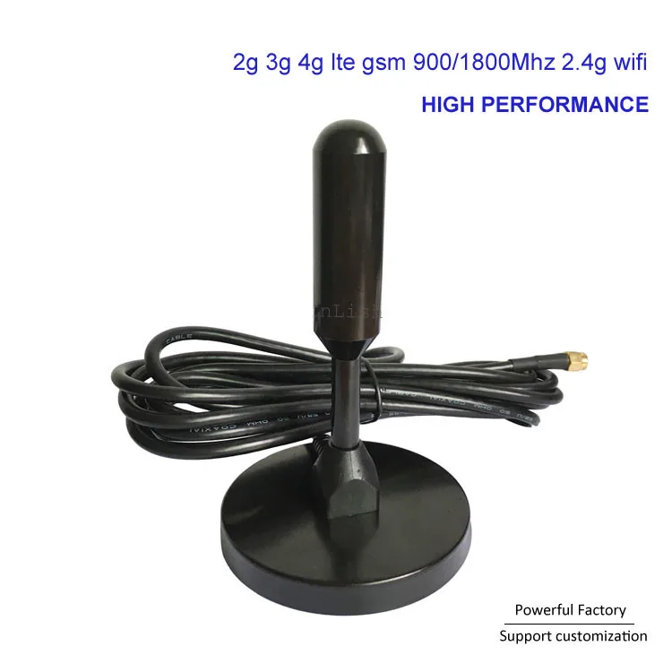 Outdoor Car Radio Antenna 40DBI 4G LTE GSM Indoor Remote 2.4G WIFI Marine Antenna