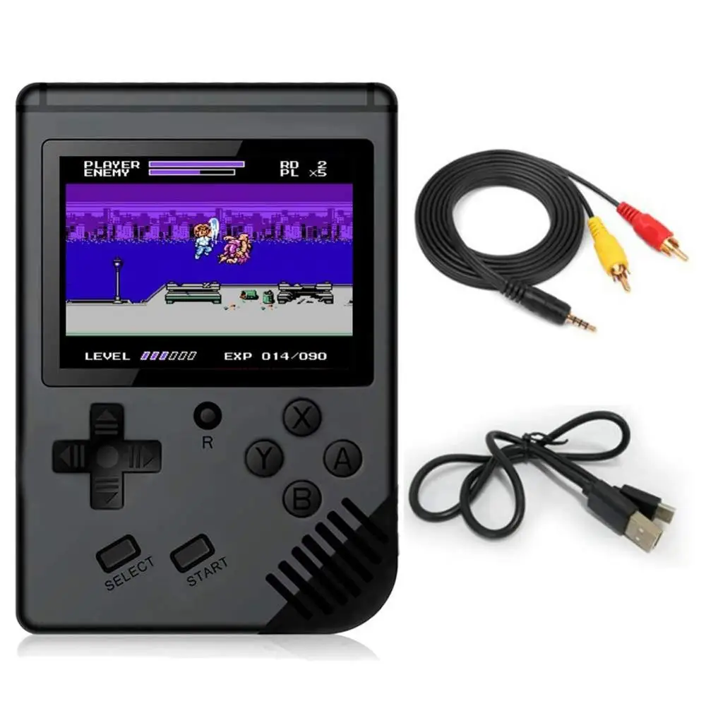 Ретро портативные игровые консоли 8 бит портативная игровая консоль встроенные