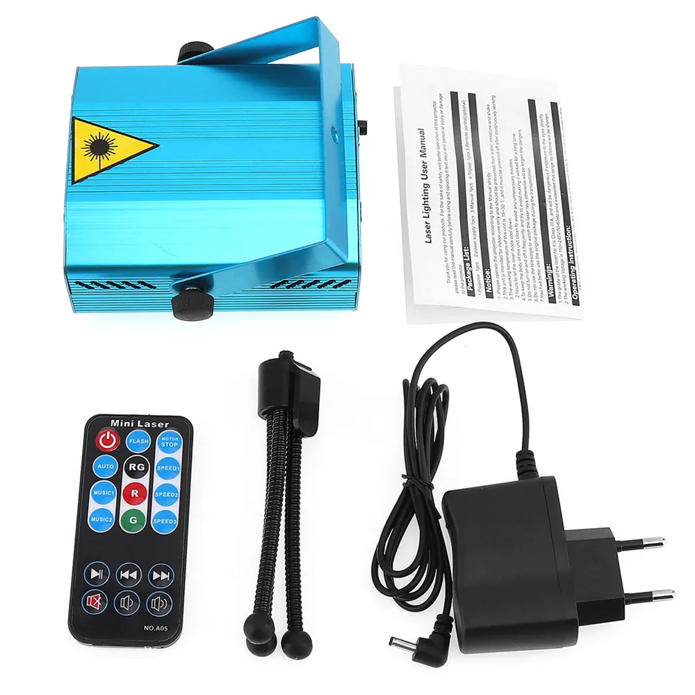 Высокое качество активация звука сценический лазерный Звездный проектор для