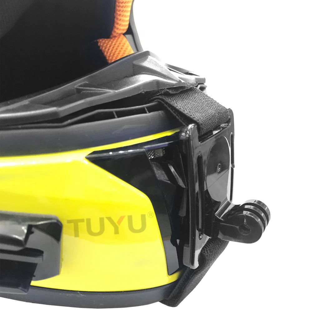 TUYU мотоциклетный Полнолицевой шлем подбородок крепление для GoPro Hero 6 5 SJCAM sj4000 Yi EKEN