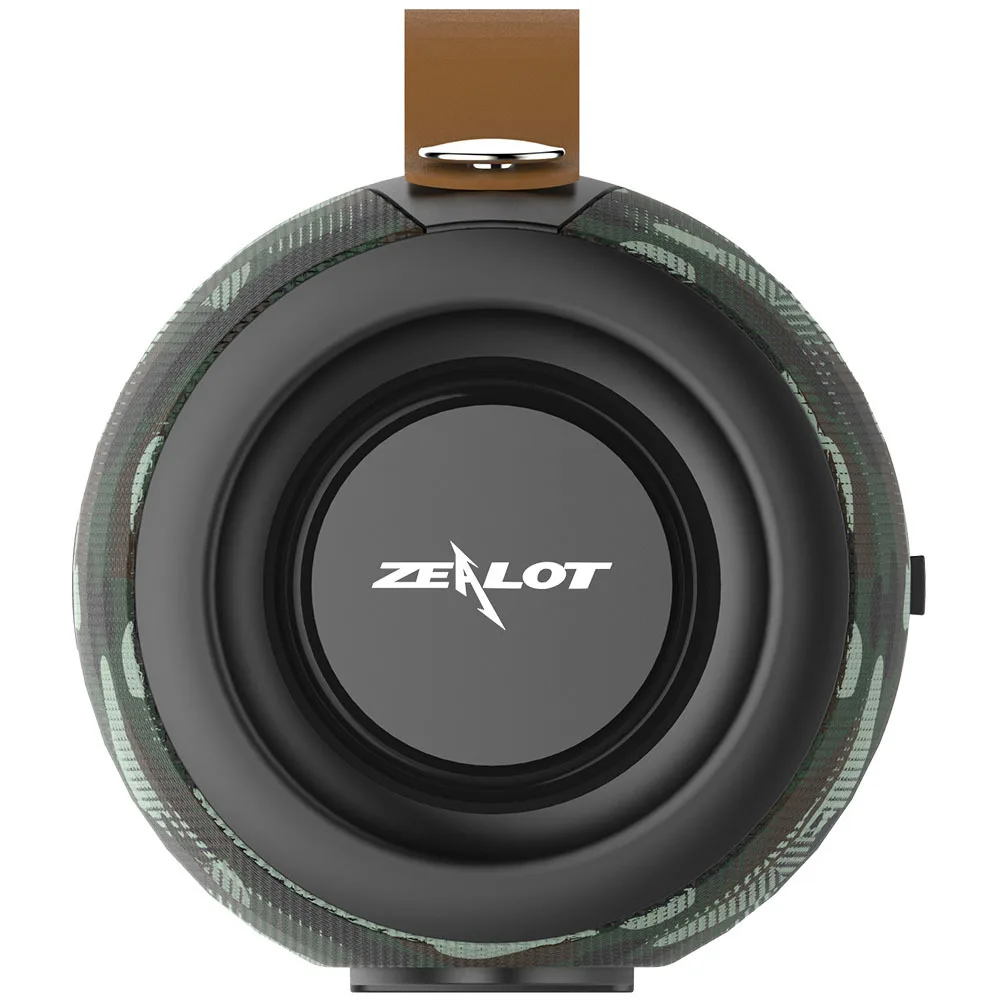 ZEALOT S29 портативная Bluetooth колонка с басами сабвуфер FM радио беспроводная уличная