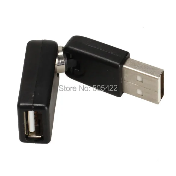 100 шт. поворотный угол поворота на 360 градусов USB 2 0 A штекер гнездо переходник|usb male
