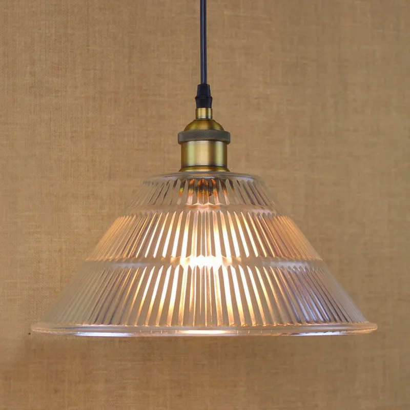 

Fashion Personality Vintage Creative Glass Pendant Light Loft Retro Living Room Bedroom Restaurant Light Free Shipping