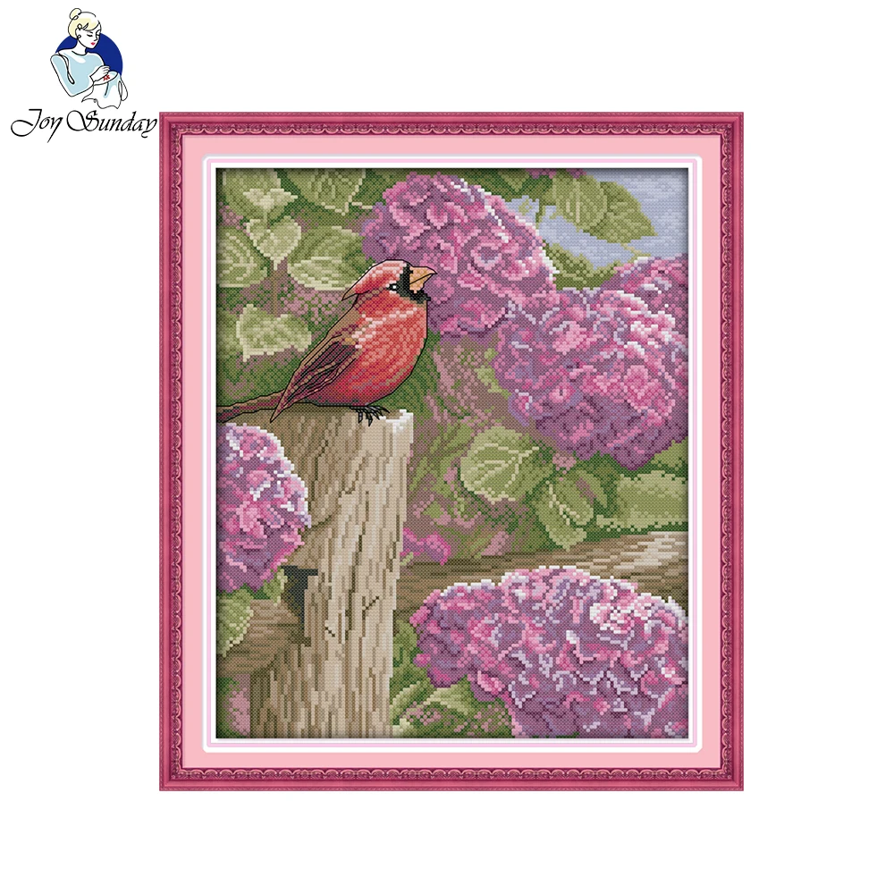 

Needlework DIY Precision printing Flower painting Cross stitch Pincushion For Embroidery kits Cross-Stitch