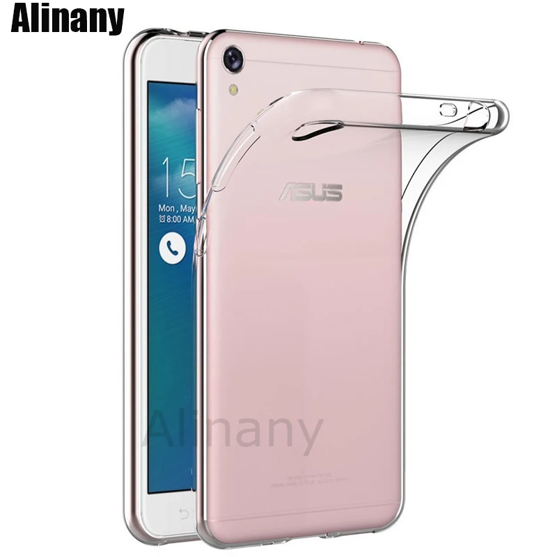 Чехол для Asus Zenfone Live ZB501KL силиконовый мягкий прозрачный чехол из ТПУ телефона ZB501 KL