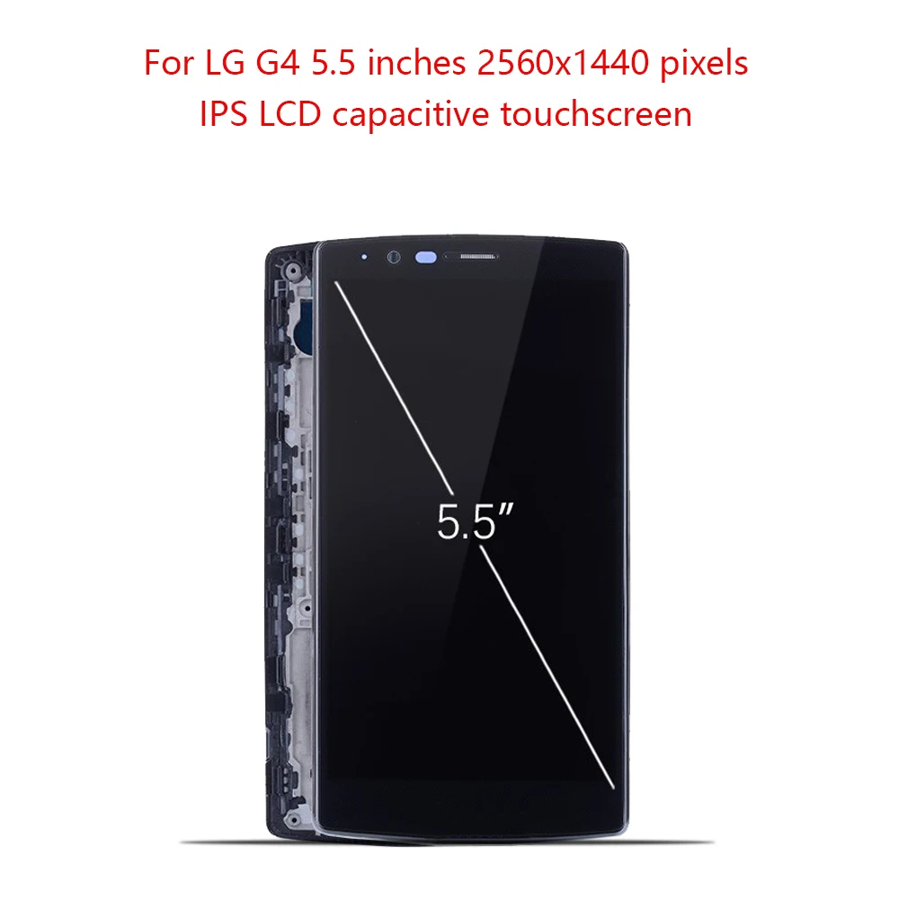 ЖК-дисплей 5 дюймов с дигитайзером для LG G4 H815 H810 H818 H811 VS986 LS991 сенсорным экраном в