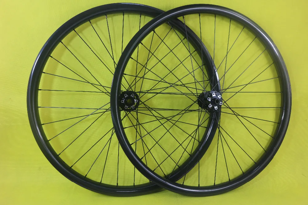 29er MTB AM ENDURO ассиметричная карбоновая колесная установка с капюшоном 40 мм x 28 UD