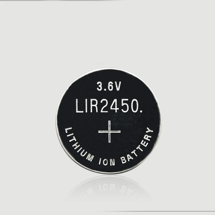Распродажа 2 10 шт./лот 3 6 В литий ионная аккумуляторная батарея LIR2450 lir 2450 120 мАч
