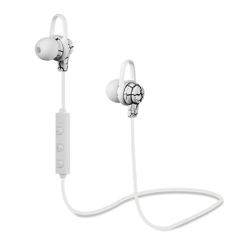 Новый мини трещины Bluetooth наушники спортивные Беспроводной гарнитура музыке