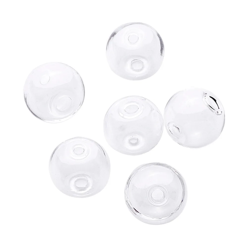 Бусины ручной работы из выдутого стекла с двумя отверстиями | Украшения и