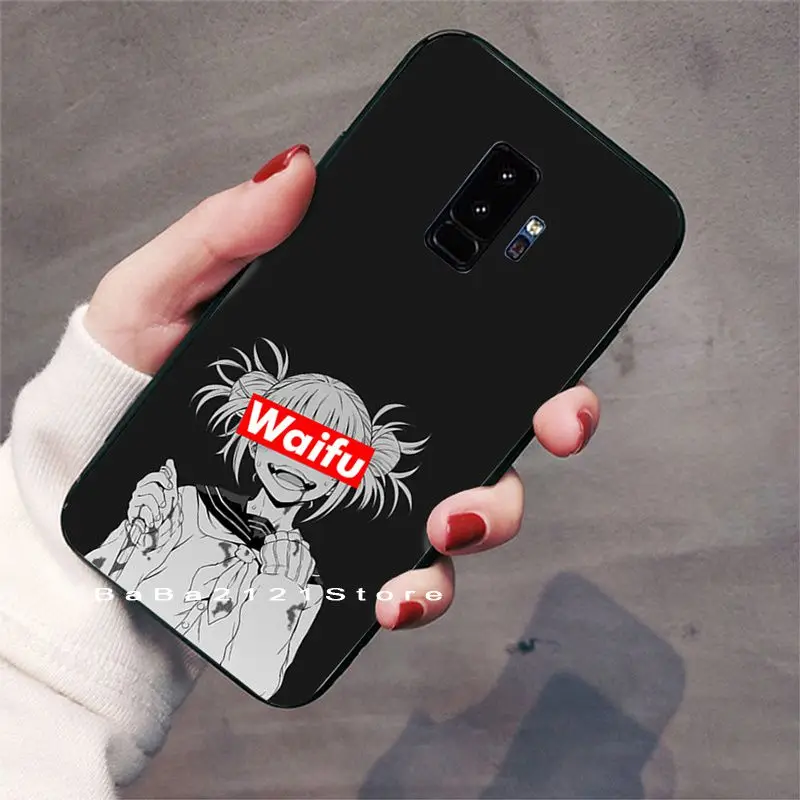 A9 Babaite Sugoi Senpai аниме Waifu фото на заказ мягкий чехол для телефона для GALAXY s5 s6 edge s7 edge s8 plus s9 plus s10 s10 plus - Цвет: A9