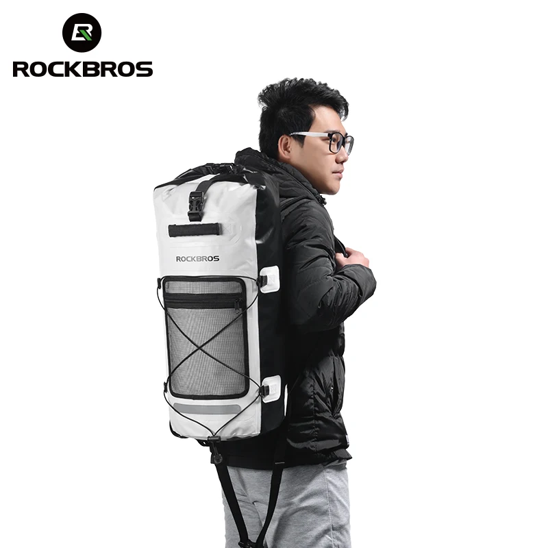ROCKBROS Велоспорт рюкзак велосипедные сумки большой емкости складной Открытый