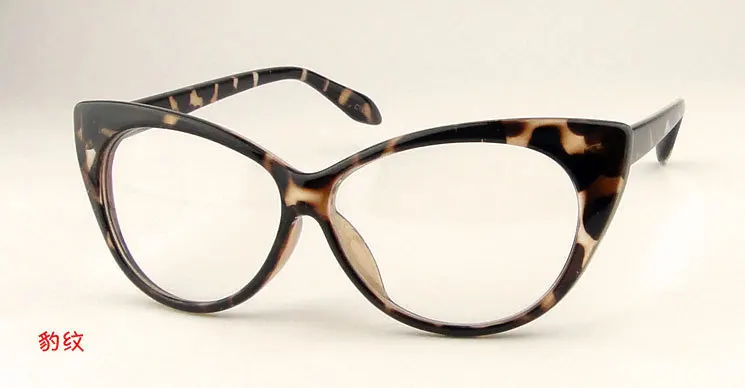 Leopard frame Очки для чтения в форме кошачьих глаз на заказ-1-1,5-2-2,5-3-3,5-4. 0-4,5-5-5,5-6 - Цвет оправы: Leopard frame