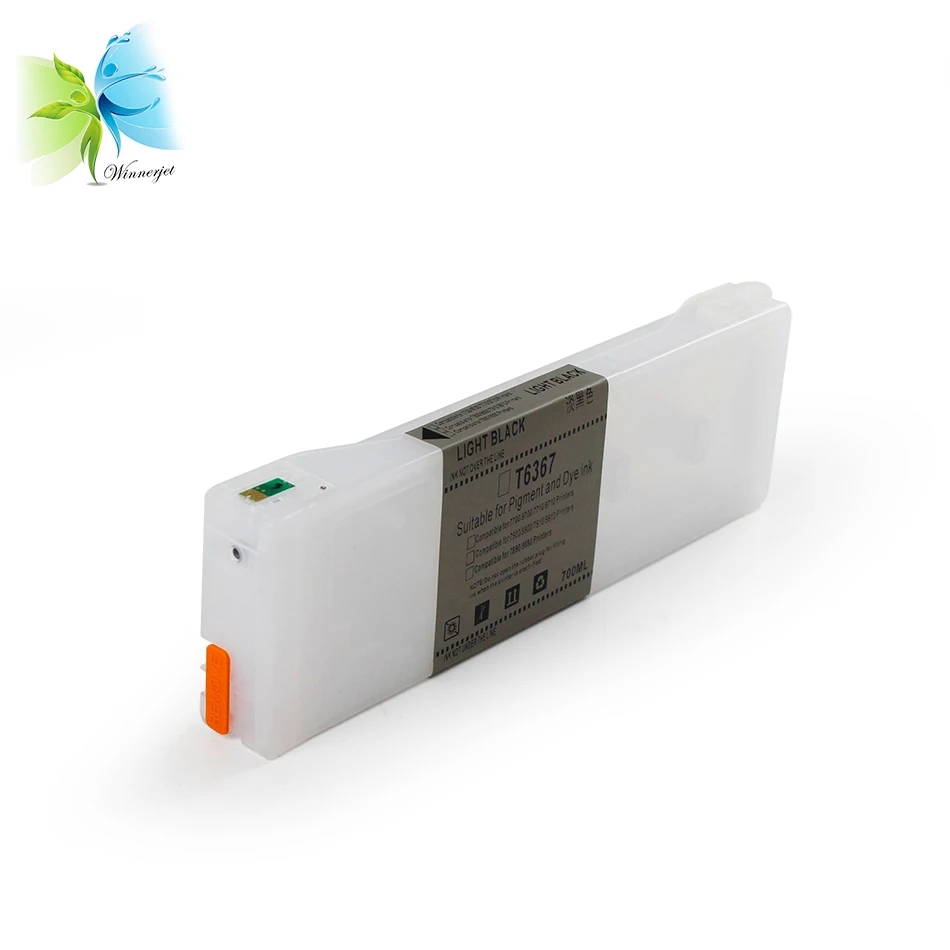 WINNERJET для принтера Epson 7900 9900 700 мл многоразовый чернильный картридж T6361-T6369 T636A T636B |