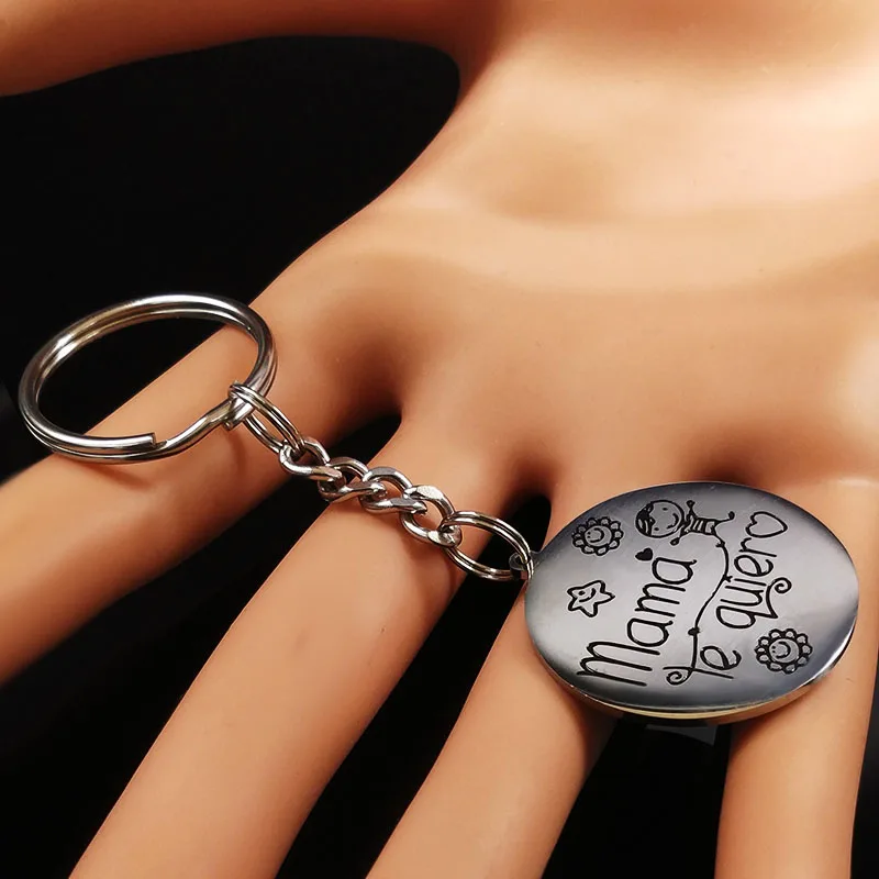 2021 модная подвеска из нержавеющей стали для ключей женщин и мальчиков аксессуары