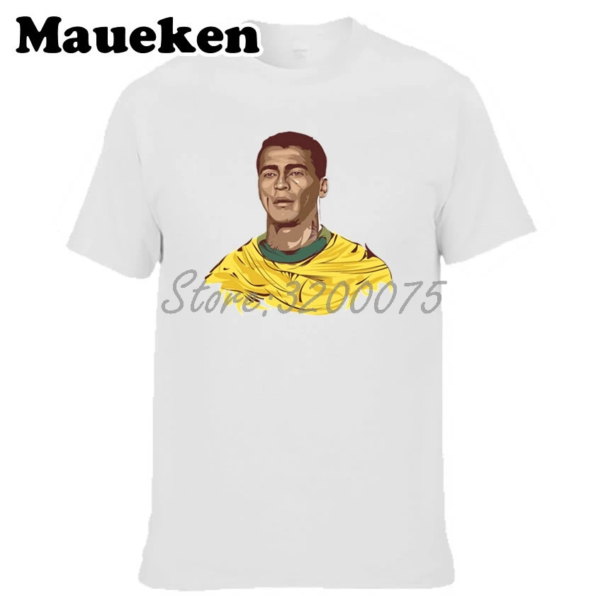 Men T-shirt Romario de Souza Faria 11 Lone Wolf 1000 Goal Clothes T Shirt Men's for Brazil Legend fans gift tee W17062506 | Мужская