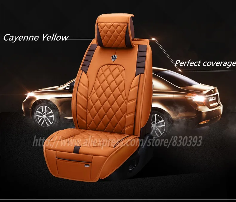 3D Стильный чехол для автокресла для Toyota Camry Corolla RAV4 Civic Highlander Land cruiser 200 Prado 150 120 Prius verso