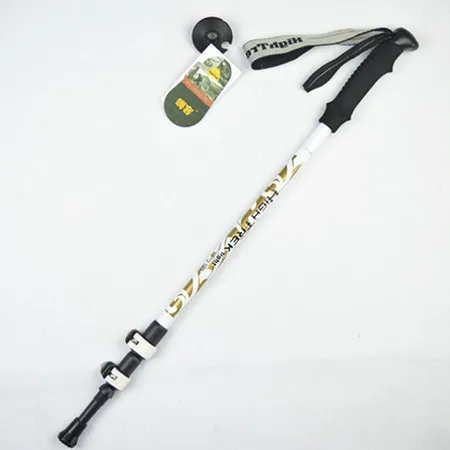 Outdoor Climbing Carbon Fiber Mountaineering Adjustable Lever Lock Lightweight Trekking Hiking Pole Walking Senderismo Stick | Спорт и