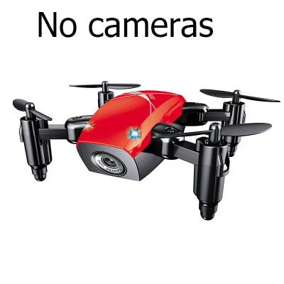 No cameras Rc вертолет 4ch Rtf складной RC Мини карманный Дрон микро Дрон RC вертолет Дроны с камерой Hd высота удержания Wifi Дрон игрушки - Цвет: No cameras