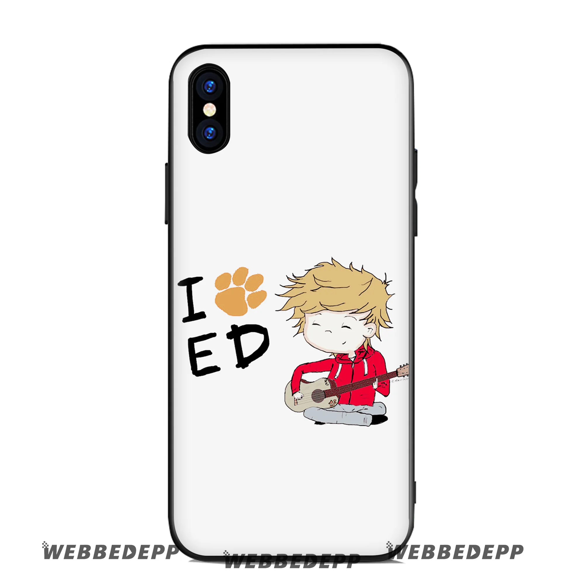 WEBBEDEPP Ed sheeran Edsheeran мягкий силиконовый чехол для Apple iPhone 11 Pro Xr Xs Max X или 10 8 7 6 6S Plus 5 5S |