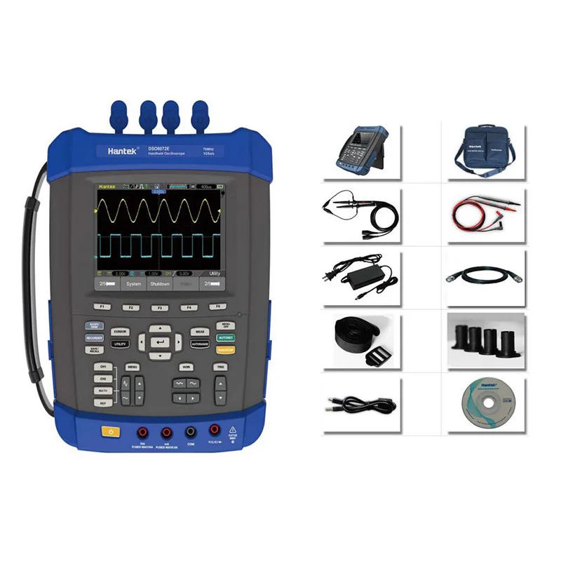 Цифровой автомобильный осциллограф Hantek DSO8202E Функция проверки прохода/сбоя