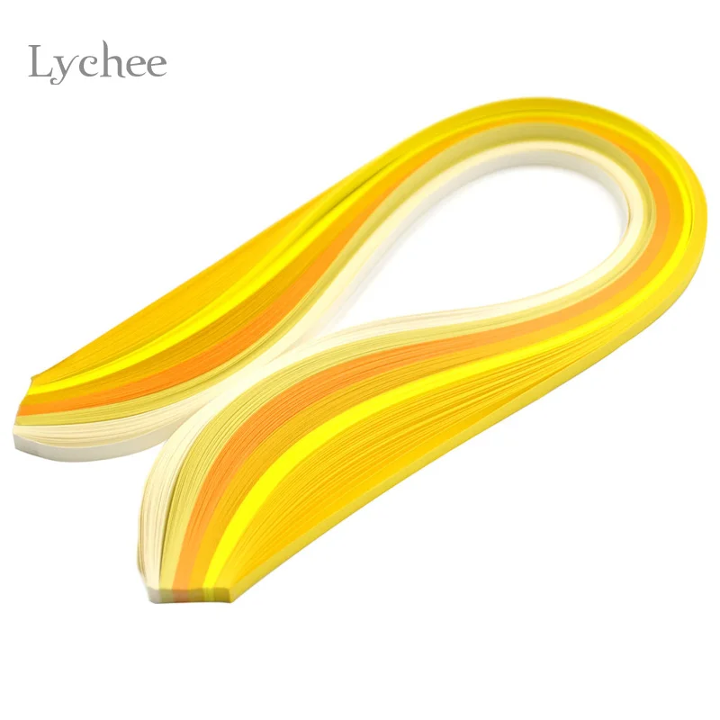 Lychee Life 120 полосок бумага для квиллинга 5 мм ширина разные цвета оригами рукоделия