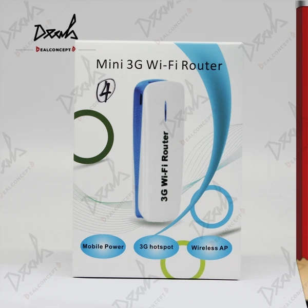 20pcs/Lot DHL Free Shipping Mini Wireless Router 3G Hotspot portable power bank Charger WIFI support USB modem ADSL lines | Компьютеры и