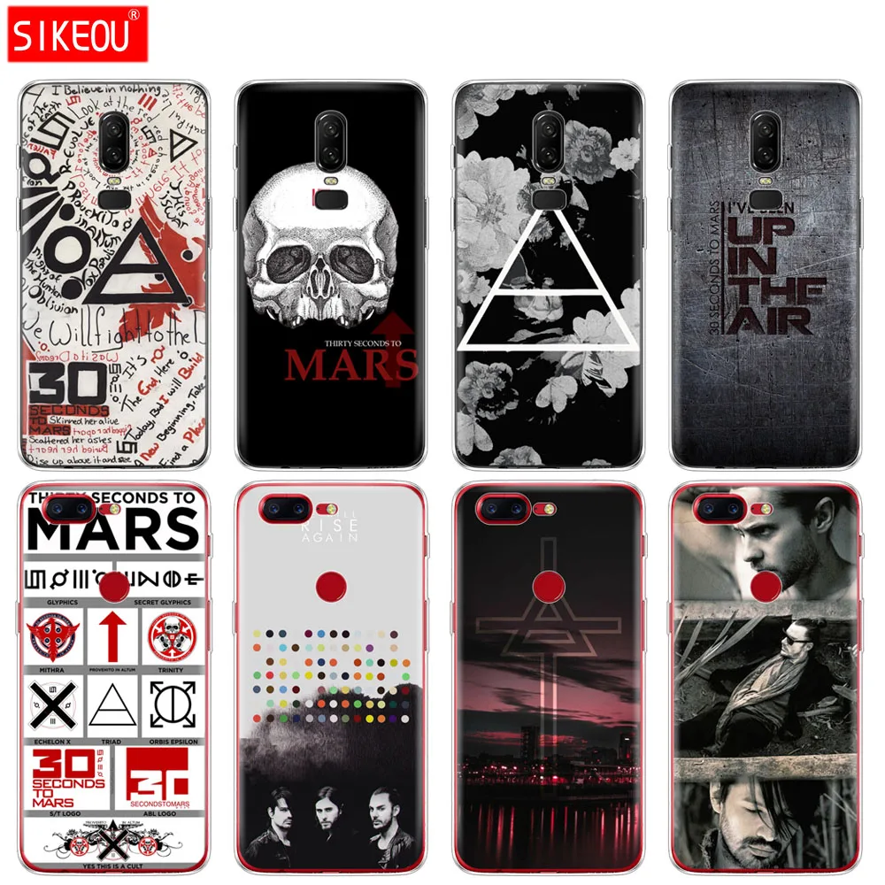 Силиконовый чехол для телефона Oneplus one plus 6 5T 5 3 A3000 A5000 30 Second To Mars|Бамперы| |