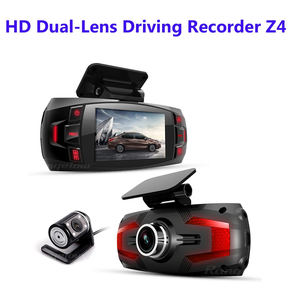 

Camera Video Recorder Dashboard 2018 New Car DVR Z4 Dashcam Support Rear View Camera 170 Degree Full HD 1080P 2.7" LCD