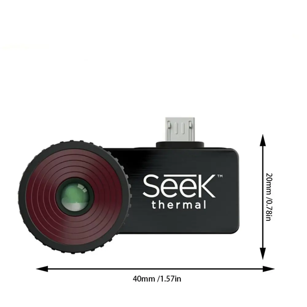 Мобильный телефон Seek тепловая камера Инфракрасный Imager Termometro термометр цифровой Weerstation поддержка видео фотографии для Android - Цвет: Compact pro IOS