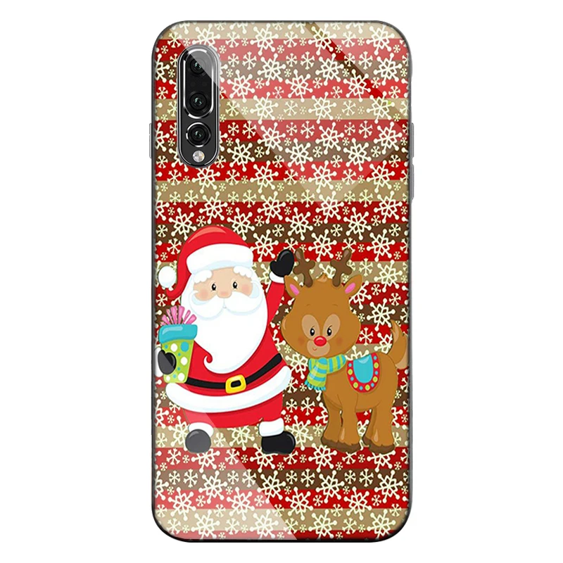 Luxury Glass celular Case For huawei mate 20 lite p30 p20 pro p10 plus Cover nova 3i 4 tower gift Phone |