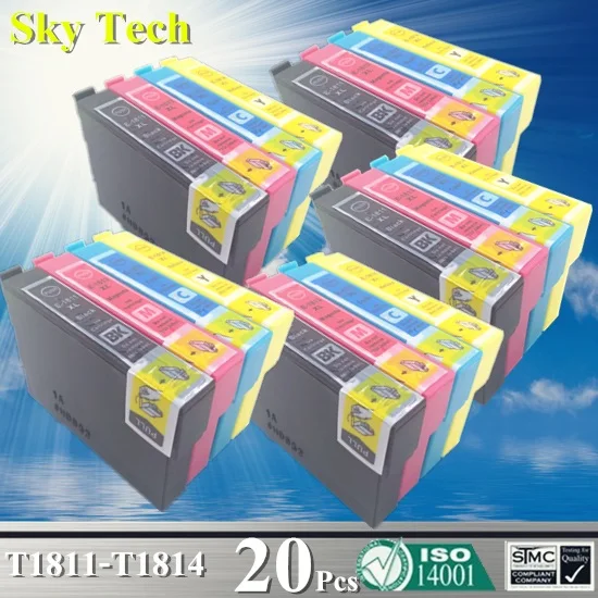 

Совместимые картриджи для T1811 - T1814