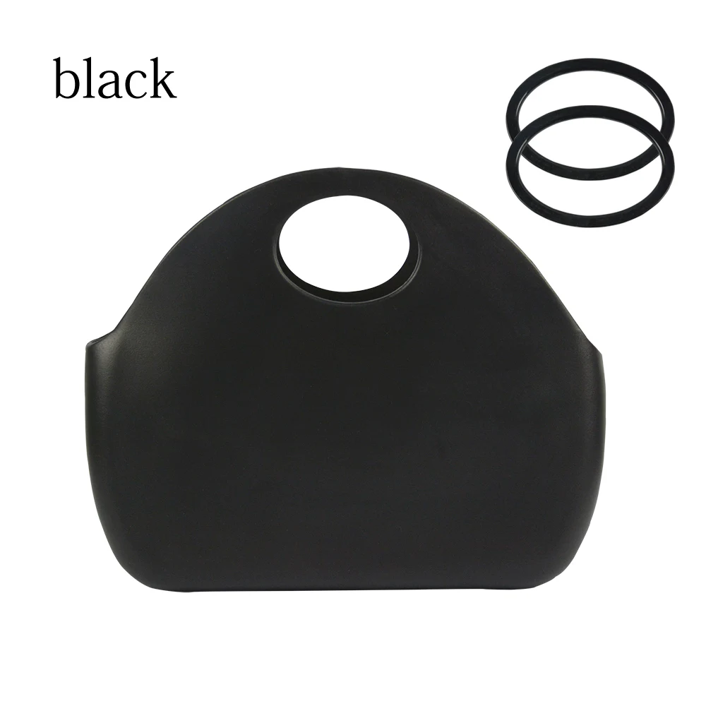 black Tanqu стиль obag сумка для тела O moon Классическая водонепроницаемая сумка eva резиновая силиконовая женская сумка - Цвет: black