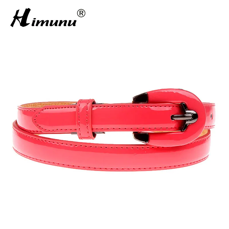 Роскошный Гладкий женский ремень из натуральной кожи Модный воловьей с пряжкой