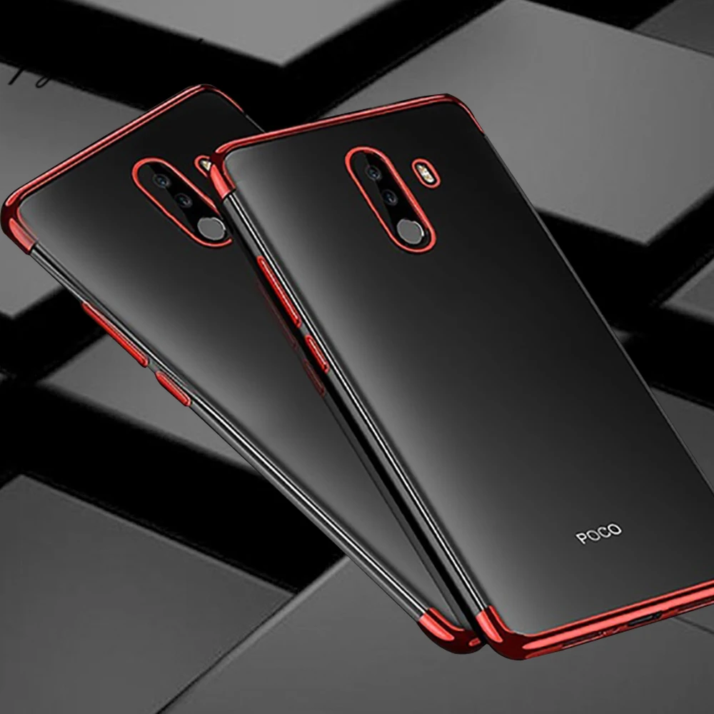 Покрытие Не доставая его из чехла для спортивной камеры Xiao mi Pocophone F1 Чехол Мягкий