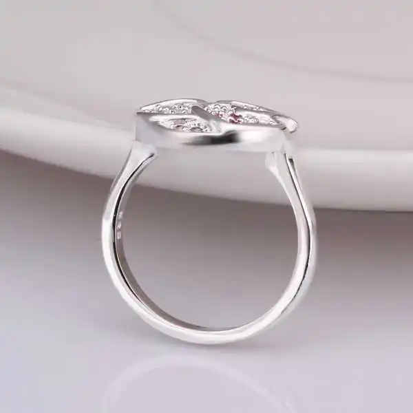 Оптовая продажа кольцо 925 пробы модное ювелирное изделие из серебра