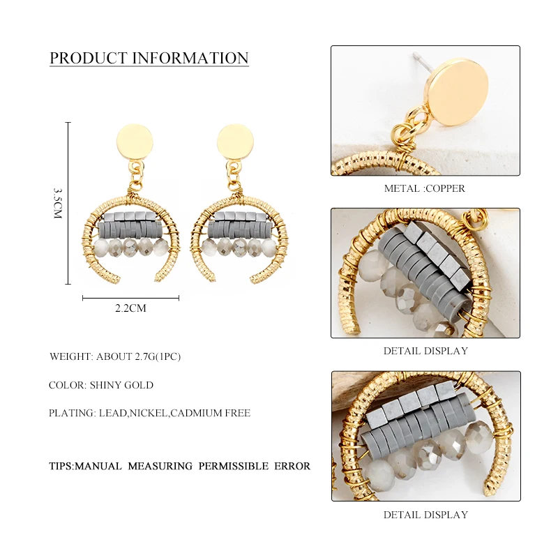 Wild &amp Free брендовые серьги-гвоздики с кристаллами Swarovski серьги со шпилькой для