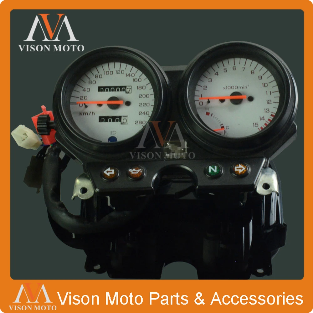 Часы спидометра мотоцикла измерительные приборы одометр Тахометр для HONDA CB600 CB 600