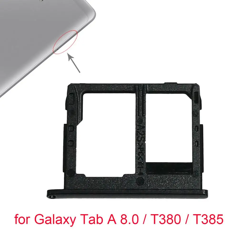 Новинка для Galaxy Tab A 8,0 лоток для sim-карт+ лоток для карт памяти Micro SD для Galaxy Tab A 8,0/T380/T385