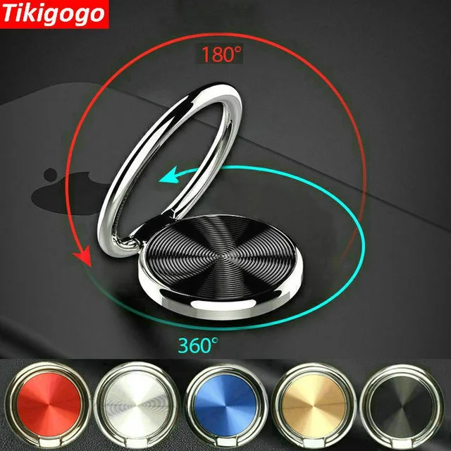 Tikigogo Хороший CD шаблон Подставка-кольцо под Пальцы для телефона с железной