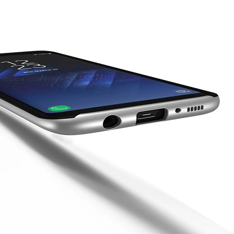 IPAKY Mobile Phone Case For Samsung Galaxy S8/S8 Плюс крышка Изогнутый Дисплей Гибрид Мобильного