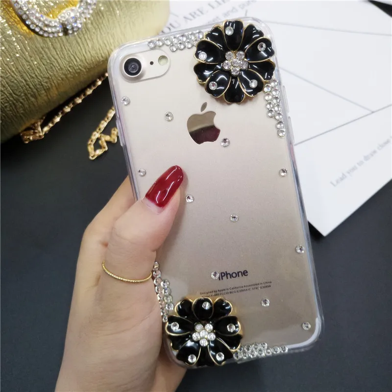 Чехол для Телефона iphone 12 11 Pro Max X XS MAX XR 6 7 8 Plus Роскошный прекрасный блестящий
