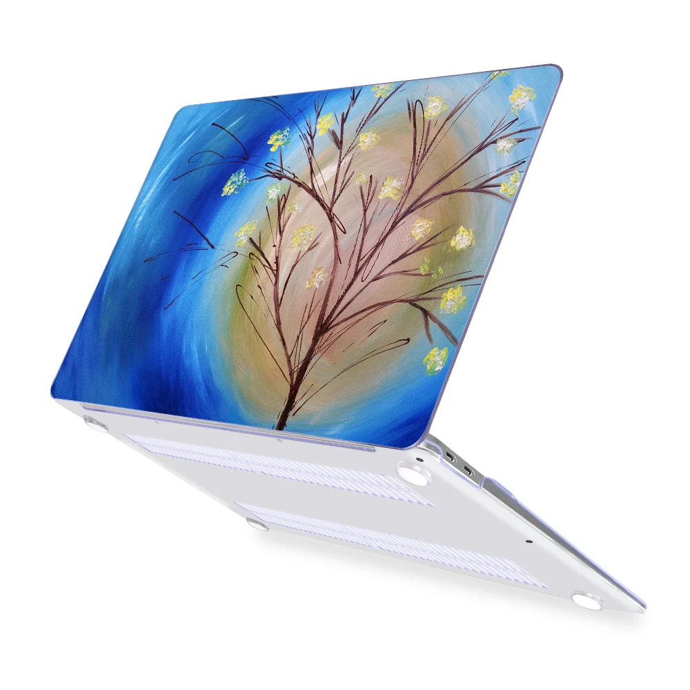 16 дюймов чехол для ноутбука MacBook Air Pro 13 15 дюймов A2141 A2159 A1932 A1466 жесткий чехол с принтом Оболочка и крышка клавиатуры - Цвет: M394