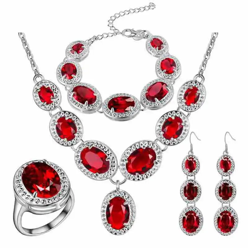 Браслет ожерелье серьги кольцо из плотной ткани новые расцветки комплект